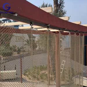 <span class=keywords><strong>Malla</strong></span> de alambre decorativa, techo de latón, diseño arquitectónico, pared de cortina de Metal <span class=keywords><strong>ondulada</strong></span> al agua, cortinas de cadena de <span class=keywords><strong>malla</strong></span> de alambre inoxidable - Product Image 1