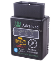 Escáner OBD2 para coche, herramienta de diagnóstico, lector de código Bluetooth Mini ELM327 V1.5 ELM 327, luz de advertencia de falla del motor, Android/PC/IOS