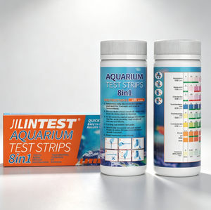 Tiras Reactivas para Análisis de Agua de <span class=keywords><strong>Acuario</strong></span> 8 en 1, Resultados Rápidos en 1 Minuto, Amoníaco, NO2, NO3, PH, <span class=keywords><strong>KH</strong></span>, <span class=keywords><strong>GH</strong></span> - Product Image 5