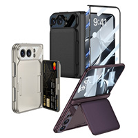 Coques de téléphone transparentes antichoc en acrylique magnétique en gros pour 17/12/13/14/15/16 Pro Max/Air avec cadre en métal