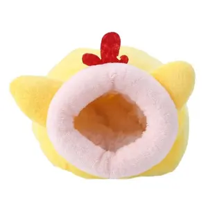 FY Hamster Phụ Kiện Pet Bed Mouse Cotton House Động Vật Nhỏ Tổ Mùa Đông Ấm Áp Cho Động Vật Gặm Nhấm/Chuột Lang/Chuột/Nhím Mới