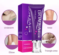 Gel éclaircissant et rajeunissant pour les parties intimes à l'arbutine 30g, usage nocturne, tous types de peau, soin des lèvres