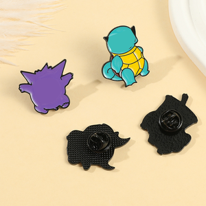 Wholesale Cheap Metal Plated <strong>Anime</strong> Badge Cute Cartoon Lapel Custom Soft Enamel <strong>Pins</strong> - Product Image 6