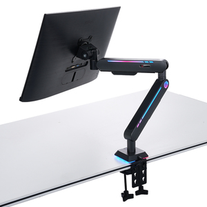 Brazo robótico 27 a 49 pulgadas de refrigeración telescópica de escritorio RGB soporte de monitor de computadora - Product Image 1
