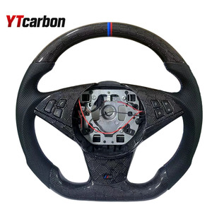Volante de coche de fibra de carbono YTcarbon, volante de carbono de nido de abeja para M5 M6 E60 E61 E63 E64 - Product Image 6