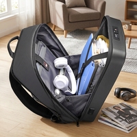 Sac à dos E-Sports Nouvelle Génération Coque Rigide Compartiment PC Tendance Cool Imperméable Polyester Antivol 20-35L Unisexe Professionnel