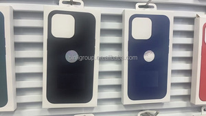 Funda de Silicona para iPhone 15 16 Pro Max con Logo Original, Carcasa Magnética Segura de Silicona Suave para iPhone 16e 14 13 12 Pro Max - Product Image 3