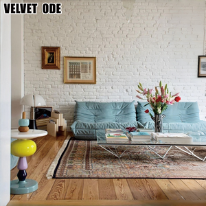 Sofá de Suelo Ligne Ro-set Tech Velvet Caterpillar T-ogo, Lavable, Ergonómico, Estilo Nórdico, para Sala de Estar - Product Image 4