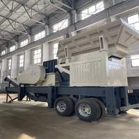 Concasseur robuste sur roues YDPZ1214-1860 : Usine mobile de 150 TPH pour le recyclage du calcaire et du béton