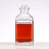 Botellas de Vidrio Transparentes con Recubrimiento Personalizado al por Mayor para Vino, Vodka, Whisky, Cerveza y Licores - Botellas Vacías con Corcho