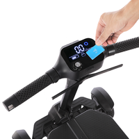 Scooter électrique pliable, léger, longue portée, avec moteur sans balais, pliable automatiquement, pour personnes âgées, personnalisable