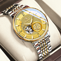 Poedagar 1416 Luxus Herren Mechanische Uhren Original Relojes Hombre Edelstahl Wasserdicht Leuchtend Automatische Uhr für Männer