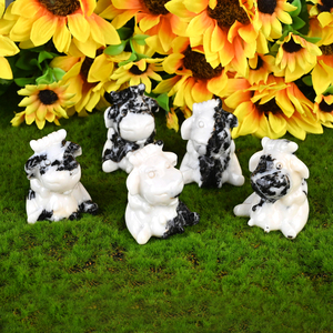 Nouveauté 2025 Chuse : Figurines de vache en cristal naturel, sculptures d'animaux en cristal pour cadeau - Product Image 6