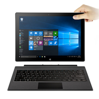 OEM 10,1 pulgadas Tablet PC Thin Gaming Laptops ordenador netbook 10,1 pulgadas 6000mAh 4GB + 64GB Teclado Win10 2 en 1 tabletas Android
