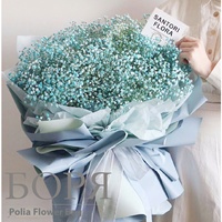 Papier d'emballage de Noël pour bouquets, double face, bicolore, en résine Ouya, imperméable, en plastique, 20 g/m², pour emballage de fruits et légumes