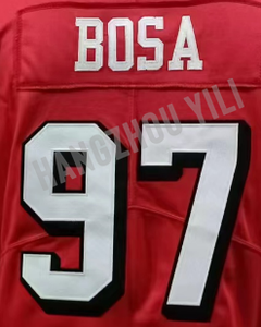 Groothandel 2025 American Football Jersey 49 ER 13 PURDY 23 McCAFFREY 54 WARNER 97 BOSA Heren Rood Klassiek Voetbal Tenue - Product Image 3