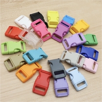 Boucle de sac tactique en plastique à dégagement rapide, boucle de ceinture personnalisée avec logo pour bracelet en paracorde, collier de chien, sac à dos, sangle d'épaule
