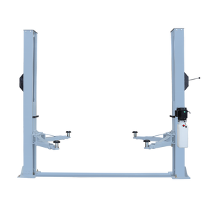 WZDM sûr certifié CE hydraulique automatique 4 tonnes manuel un côté libération maison garage 2 poteaux ascenseur de voiture - Product Image 3