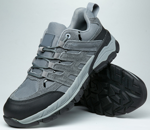 <span class=keywords><strong>Scarpe</strong></span> da lavoro antistatiche industriali resistenti all'olio da uomo in maglia traspirante in acciaio per uso in fabbrica per Chef e saldature - Product Image 1