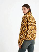 Sudadera de Forro Polar Holgada para Mujer, Manga Larga, Invierno, ODM