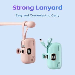 Xách tay 5000mAh Mini ngân hàng điện với sạc nhanh hiển thị kỹ thuật số và 10 Wát Loại Đầu ra C - Product Image 6