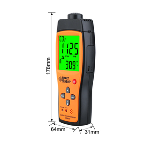 Détecteur de gaz CO2 professionnel avec alarme sonore et lumineuse, moniteur de qualité de l'air intérieur haute précision - Product Image 5