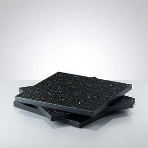 Alfombra de Gimnasio de Caucho EPDM de 20 mm, Antivibración, Insonorizante y Absorbente de Impactos, <span class=keywords><strong>para</strong></span> Uso Doméstico, Lingxi, Venta al Por Mayor de Fábrica - Product Image 1