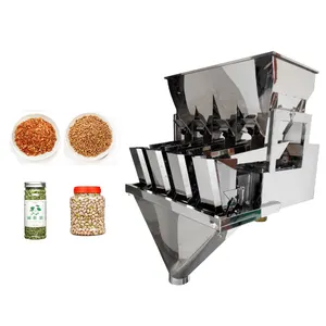 hzpk 1kg automatic granule spice bottle coffee powder combination multihead weighing filling packing machines