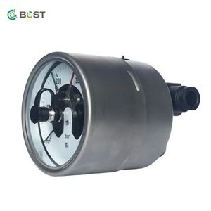 Bền thép không gỉ thủy lực đo áp suất dầu với các thành phần đồng thau và tính năng tiếp xúc điện - Product Image 2