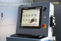 Cintreuse de panneaux motorisée entièrement automatique en acier inoxydable PBE2000 de haute précision pour panneaux muraux de portes d'ascenseurs, machine de pliage CNC