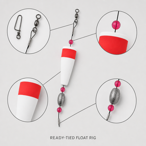 Al por mayor: Señuelo realista de imitación de corcho para popping en agua salada, con peso, flotador biónico de PVC con sonajero, cuentas de alambre y plomada, para redfish y trucha, OEM ODM - Product Image 4