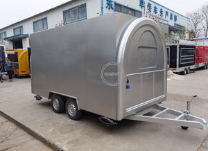 Camion de cuisine chinoise, remorque de restauration la plus vendue, chariot de restauration rapide mobile, chariot standard européen avec fenêtre de service et armoire aux États-Unis - Product Image 2