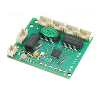 Module Ethernet USB 5 ports 100 Mbps, PCB, commutateur réseau industriel, système de stationnement intelligent IoT, entreprise, bureau, modèle OEM ODM 505