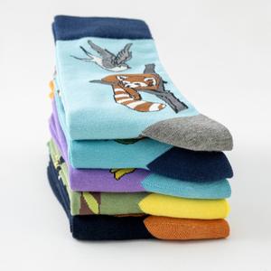 للبيع بالجملة تصميم مجاني لأنماط حيوانات ملونة من حيوان الراكون الباندا والغوريلا النمر والطاقم - Product Image 5