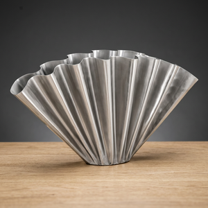 Décoration de table basse, vase moderne en métal avec motif diamant, pot décoratif fait main pour l'intérieur de la maison - Product Image 5
