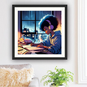 Kit de <span class=keywords><strong>Pintura</strong></span> de Diamantes 5D, Decoración Navideña, Arte Mural Moderno para el Hogar, Personalizable, Envío Directo, MOQ Bajo - Product Image 3