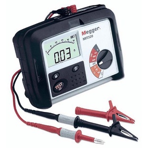 MIT320 Isolation-und Durchgangs tester, 250V min, 1000V Gleichstrom max, 999MΩ max., <span class=keywords><strong>CAT</strong></span> III 600V. - Product Image 1