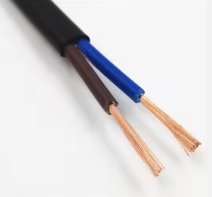 UL2586สายไฟหุ้มพีวีซี<span class=keywords><strong>3</strong></span>แกนสายไฟทองแดงชุบดีบุกสายไฟฟ้าแบบแบนสำหรับอุตสาหกรรมและยานยนต์ - Product Image 3