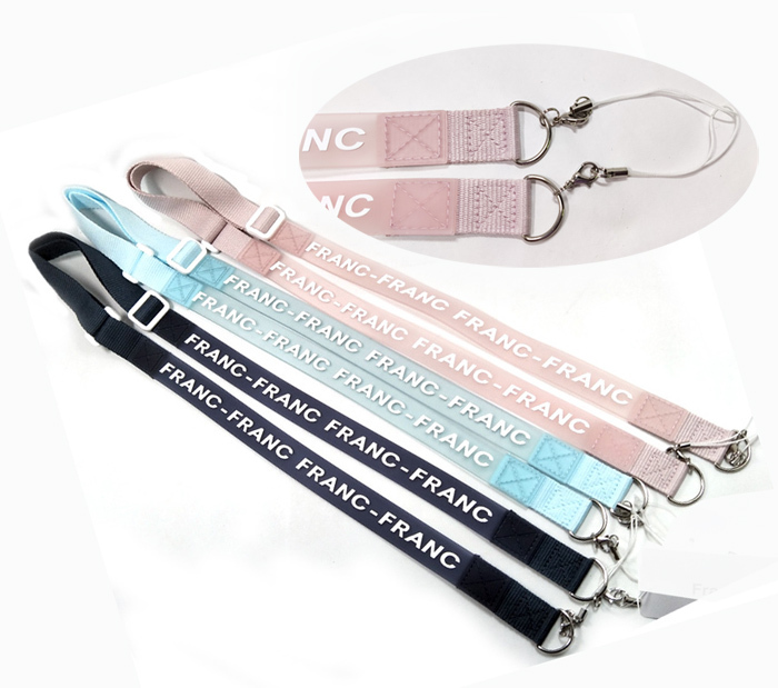 New ID Badge Lanyards for Teacher Colorful Silicone Beaded Lanyard With Acrylic Disc Image 5