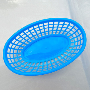 Cestas Ovaladas de Plástico de Grado Alimenticio para Servir Comida Rápida, Paquete de 6 Bandejas para Pan/Papas Fritas/Hamburguesas/Fruta, Personalizables para Restaurantes y Cafeterías - Product Image 5