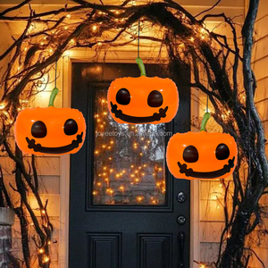 Joyee Décoration Gonflable Citrouille d'Halloween à Suspendre en PVC, Mignonne <span class=keywords><strong>Jack</strong></span>-<span class=keywords><strong>O</strong></span>'-<span class=keywords><strong>Lantern</strong></span> pour Fêtes Intérieures et Extérieures, Décoration de Porte - Product Image 1