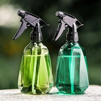 Bouteille pulvérisatrice de 500 ml, pulvérisateur pour plantes, fleurs et herbes, arrosoir de jardin, pot d'arrosage pour jardin, fournitures de nettoyage intérieur