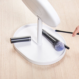 Led iluminado mesa de tocador maquillaje Hollywood espejo color blanco para chica vanidad cosméticos - Product Image 6