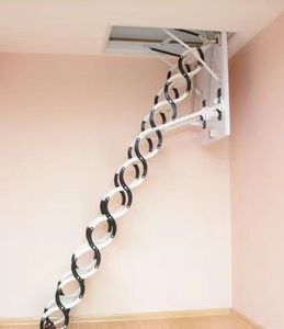 <span class=keywords><strong>Escalier</strong></span> <span class=keywords><strong>de</strong></span> <span class=keywords><strong>grenier</strong></span> escamotable en alliage pour toit résidentiel <span class=keywords><strong>avec</strong></span> <span class=keywords><strong>trappe</strong></span> dissimulée - Product Image 5