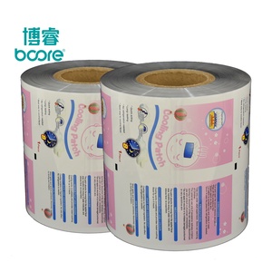 Kunden spezifisch bedruckte BOPP/<span class=keywords><strong>CPP</strong></span>/AL/LDPE-Roll kunststoff folie, PET/VMPET/PE-Verpackungs folie für Nassgewebe-Gesichts maske - Product Image 5