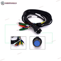 Multiplexor MB STAR C4 SD Connect C4 X-try Das Wis Epc para Diagnóstico de Camiones con Software Toughbook CF53 2025.09