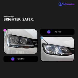ไฟหน้ารถยนต์สำหรับ VW <span class=keywords><strong>Sharan</strong></span> LED รุ่นปี 2012-2019 ไฟหน้า <span class=keywords><strong>Sharan</strong></span> <span class=keywords><strong>Tsi</strong></span> Drl โปรเจคเตอร์เลนส์ ไฟต่ำ อุปกรณ์ตกแต่งรถยนต์ - Product Image 1