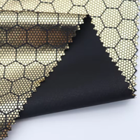 Sac d'extérieur léger et imperméable en tissu taffetas de polyester tissé avec feuille d'or de graphène, chaud pour l'hiver, antibactérien et à rétention de chaleur