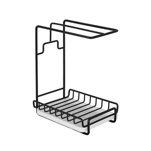 Support à chiffons en métal sans poinçon Support mural pour comptoir de cuisine pour le stockage des serviettes en éponge Comptoir de stockage mural - Product Image 5