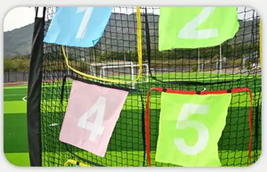 Filet de lancer de disque volant à neuf numéros de grille de jeu de parc extérieur durable pour l'entraînement pratique - Product Image 4